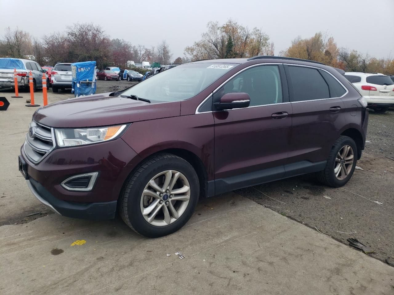 Lot #3286895243 2017 FORD EDGE SEL