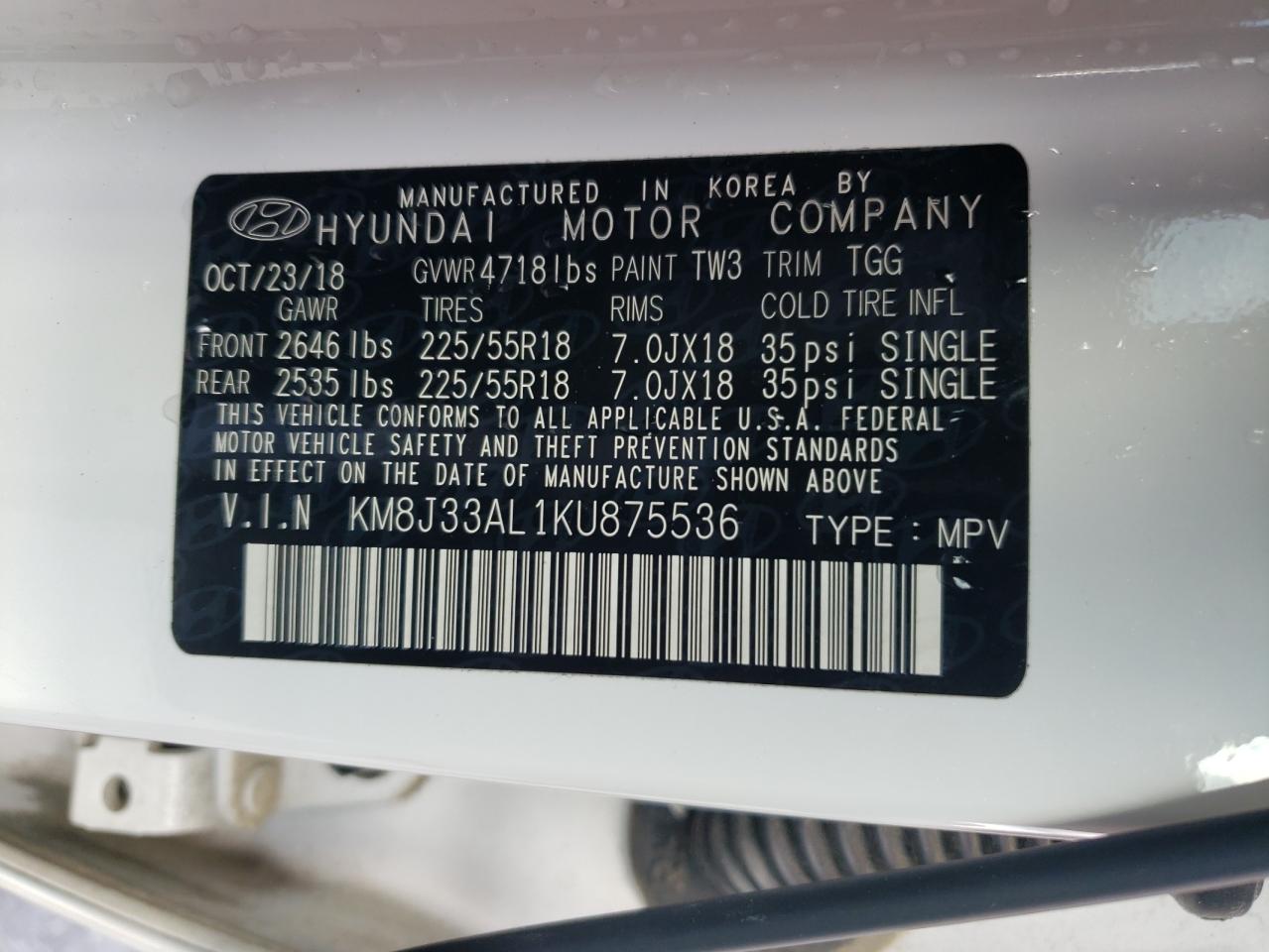 HYUNDAI TUCSON LIMITED