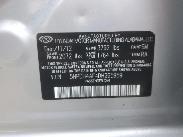 2013 HYUNDAI ELANTRA GL #3291435132