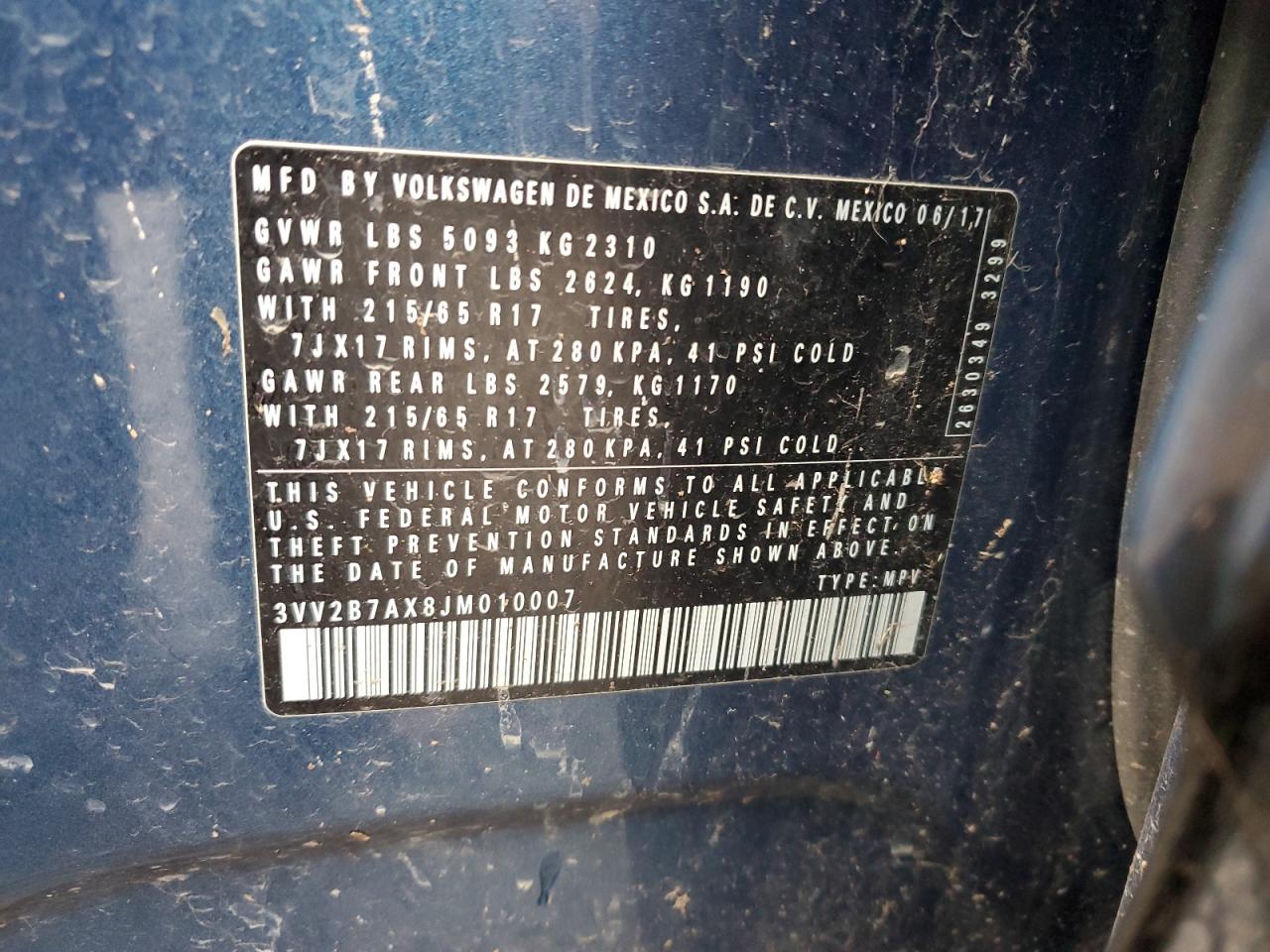 VOLKSWAGEN TIGUAN SE