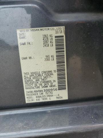 2019 NISSAN ALTIMA S - 1N4BL4BV0KN300956