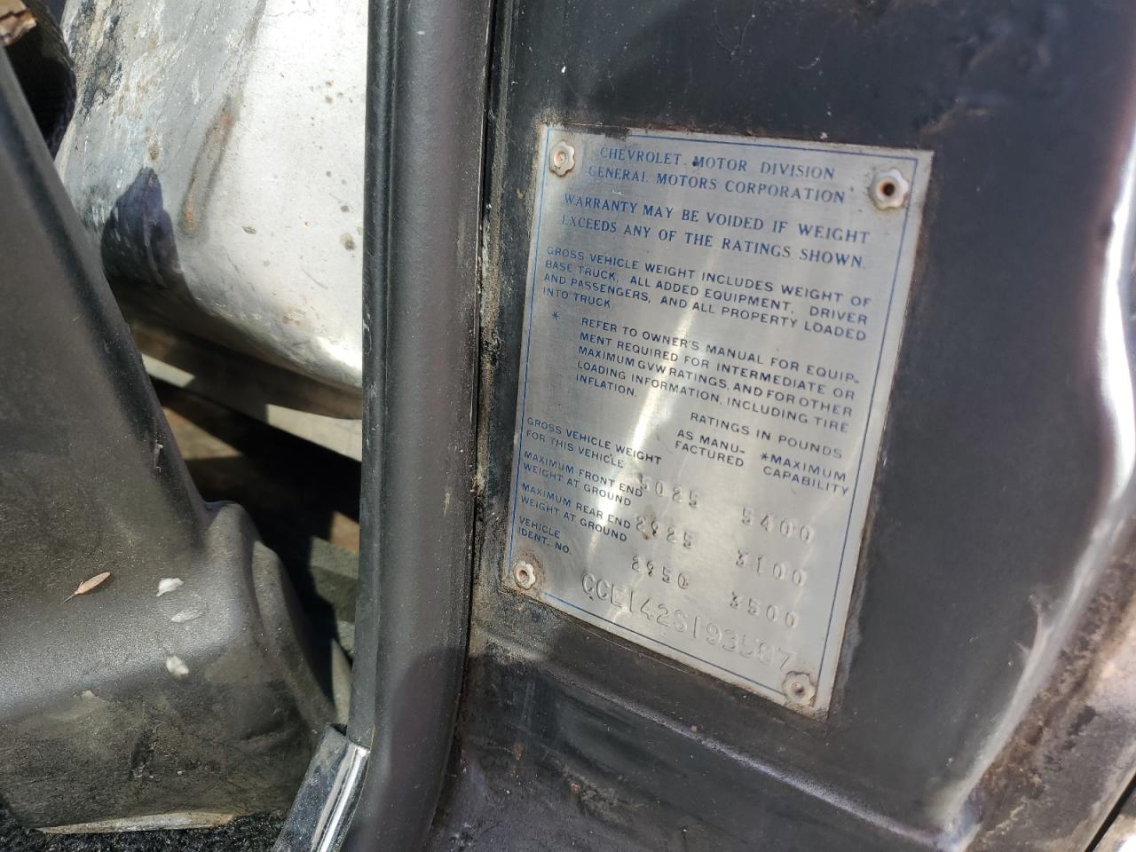 Lot #3315970080 1972 CHEVROLET UK