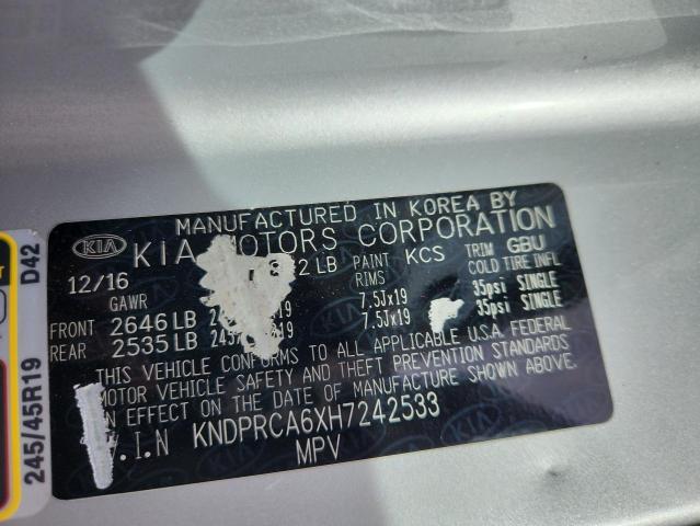 2017 KIA SPORTAGE S #3293883589