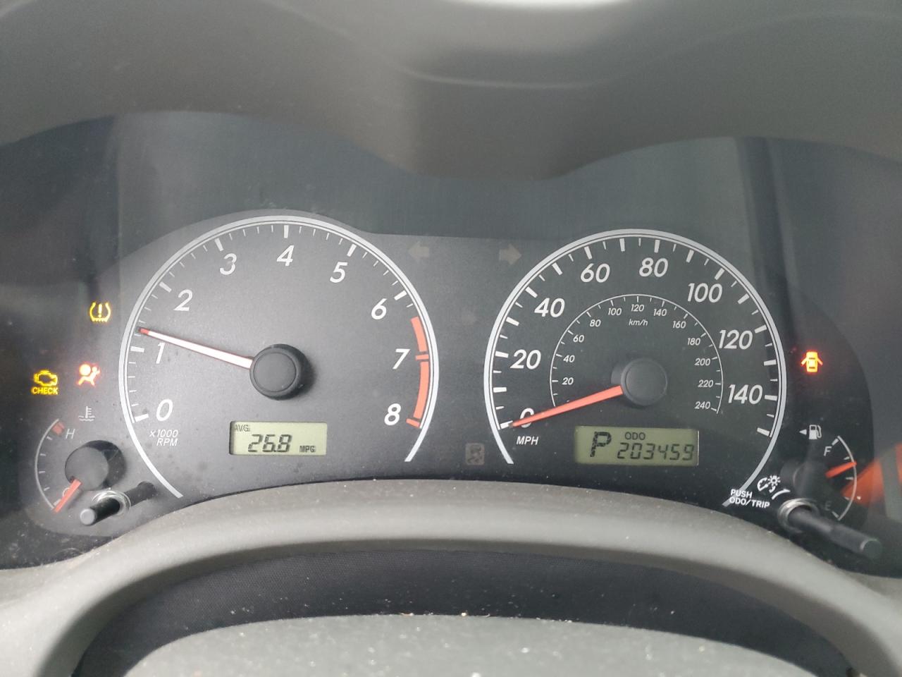 Lot #3302803938 2009 TOYOTA COROLLA BA