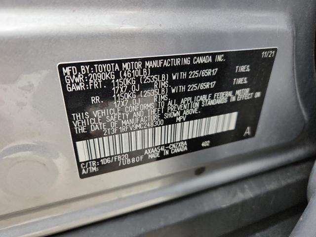 2021 TOYOTA RAV4 LE #3293577986