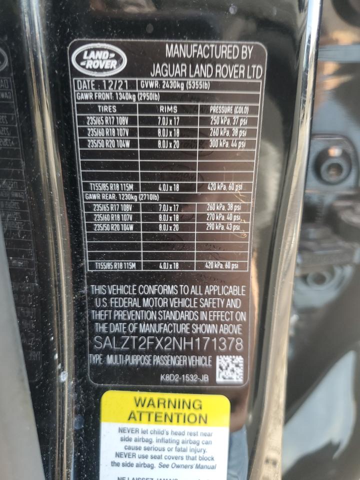 LAND ROVER RANGE ROVER R-DYNAMIC S