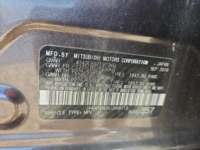 2020 MITSUBISHI OUTLANDER #3301835344