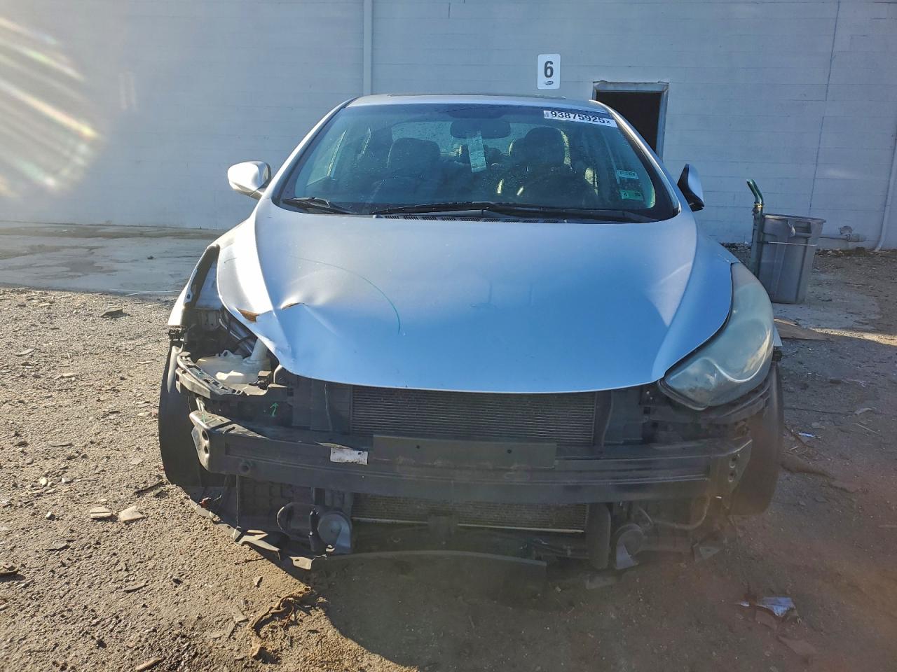 Lot #3316163227 2013 HYUNDAI ELANTRA GL