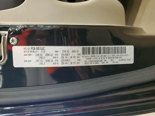 2018 DODGE GRAND CARA - 2C4RDGCG9JR241642