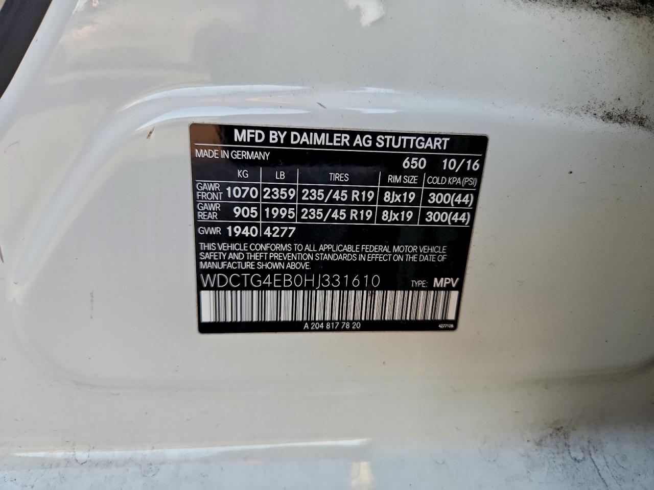 MERCEDES-BENZ GLA-CLASS 250