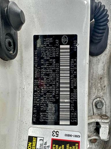 2022 TOYOTA CAMRY XSE #3297013384