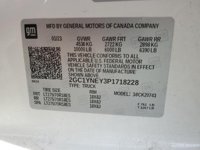 2023 CHEVROLET SILVERADO #3292584920