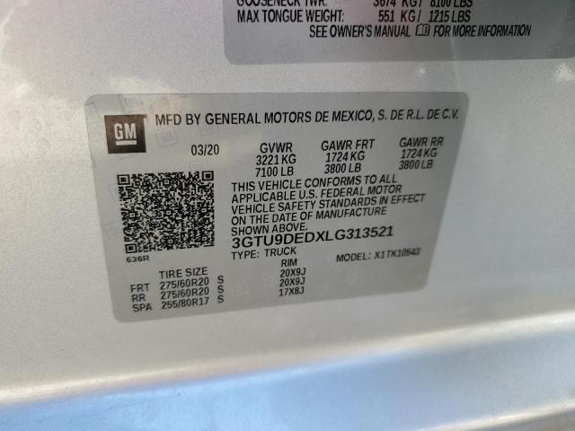 2020 GMC SIERRA K15 #3297957792