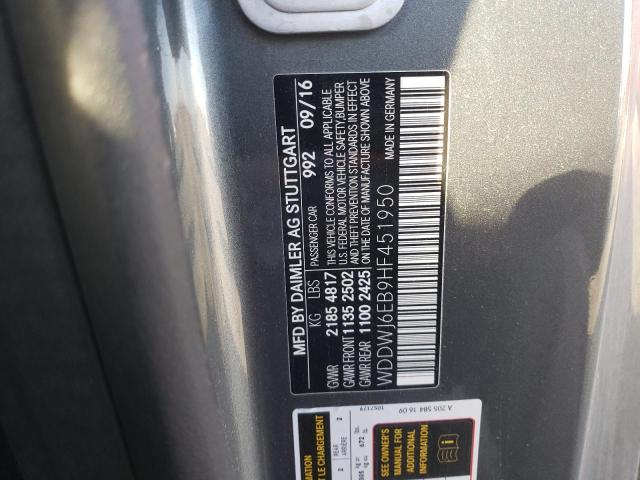 2017 MERCEDES-BENZ C 43 4MATI #3284727595