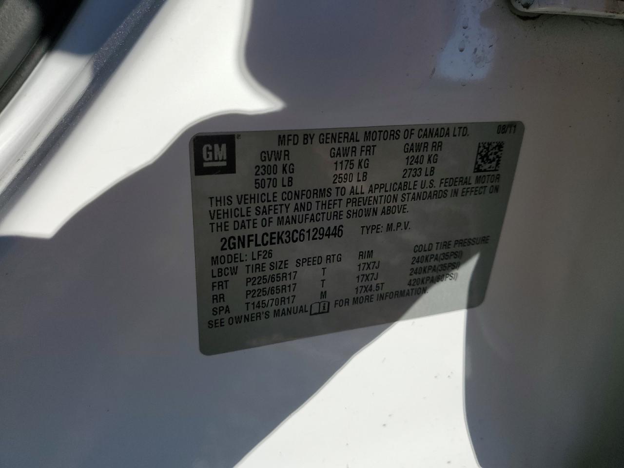 CHEVROLET EQUINOX LS