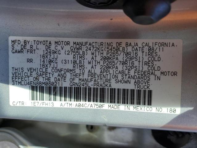 2011 TOYOTA TACOMA DOU - 3TMLU4EN8BM080211