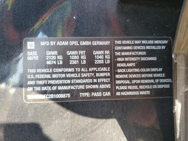 2011 BUICK REGAL CXL #3294460496