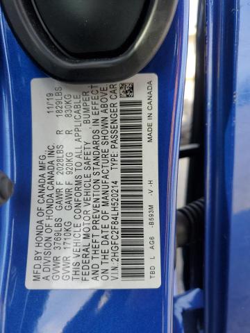 2020 HONDA CIVIC SPOR #3303963697