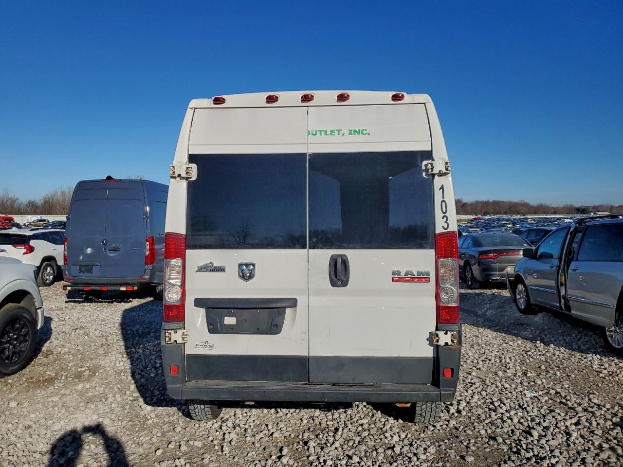 Lot #3310453304 2017 RAM PROMASTER