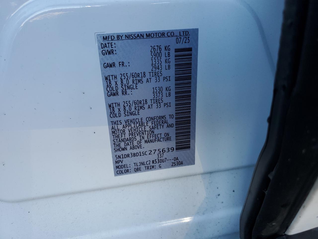 NISSAN PATHFINDER ROCK CREEK