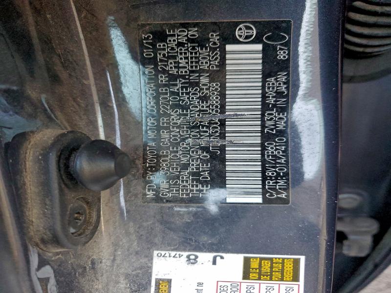 2013 TOYOTA PRIUS #3316921070