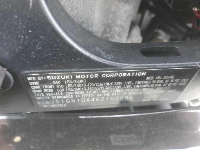 2006 SUZUKI GSX-R600 K #3293283447