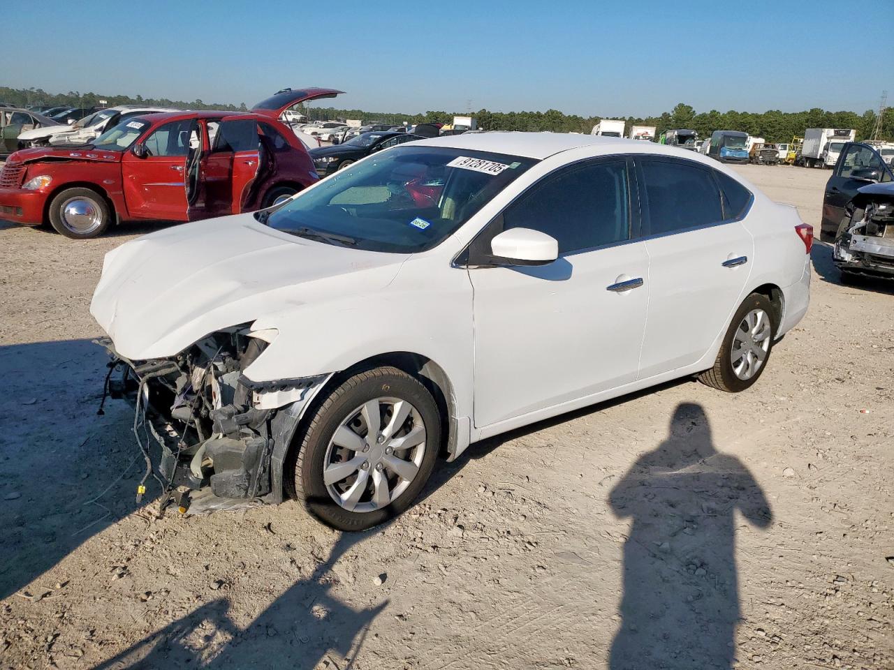 Lot #3287588035 2019 NISSAN SENTRA S