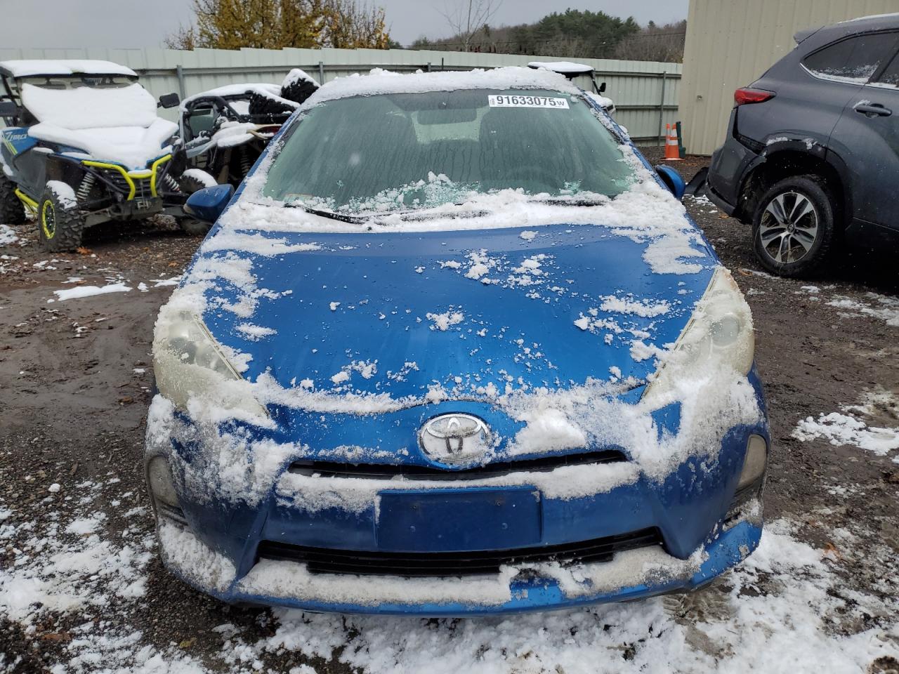 Lot #3309327995 2014 TOYOTA PRIUS C