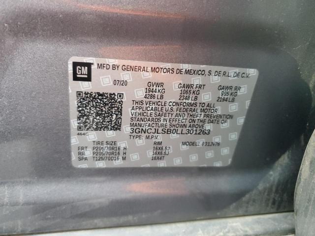 2020 CHEVROLET TRAX 1LT #3294559075