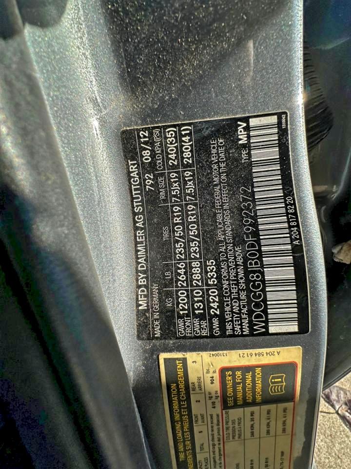 MERCEDES-BENZ GLK-CLASS 350 4MATIC