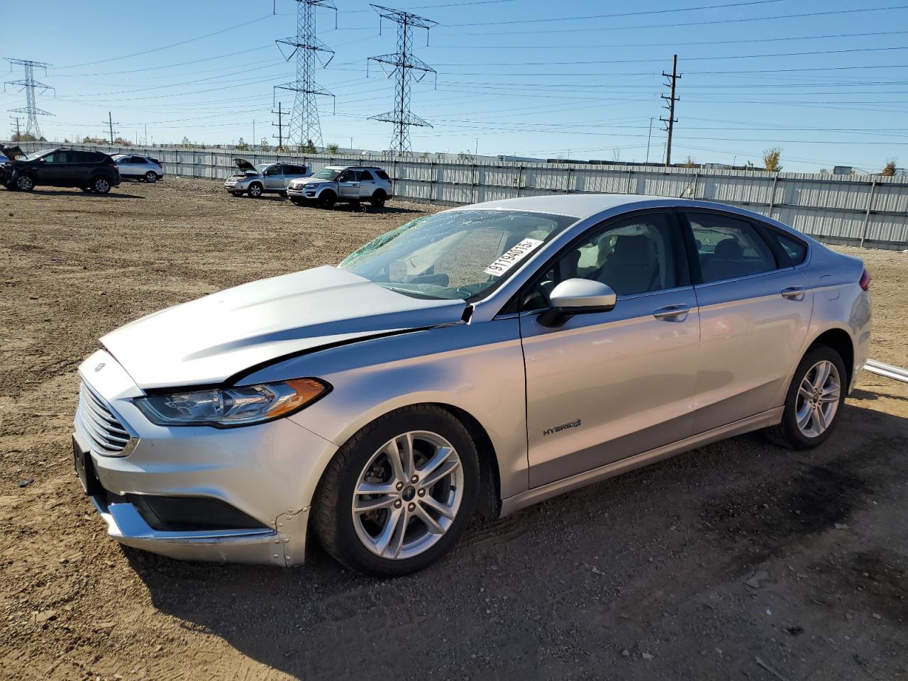 Lot #3283952805 2018 FORD FUSION S H