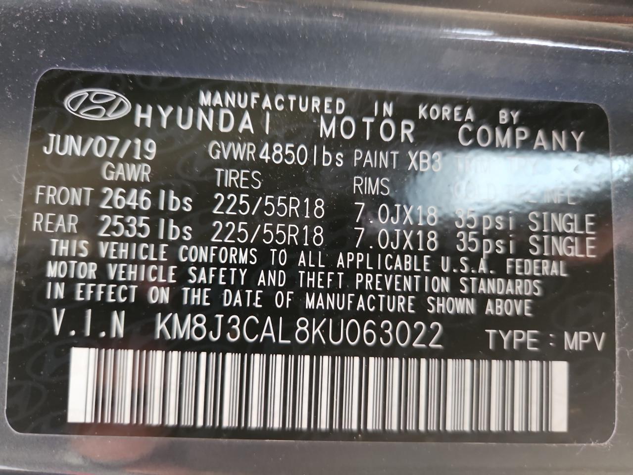 HYUNDAI TUCSON LIMITED