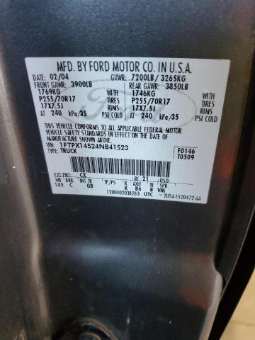 2004 FORD F150 #3290266262