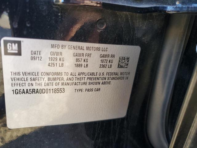 2013 CADILLAC ATS #3290200240