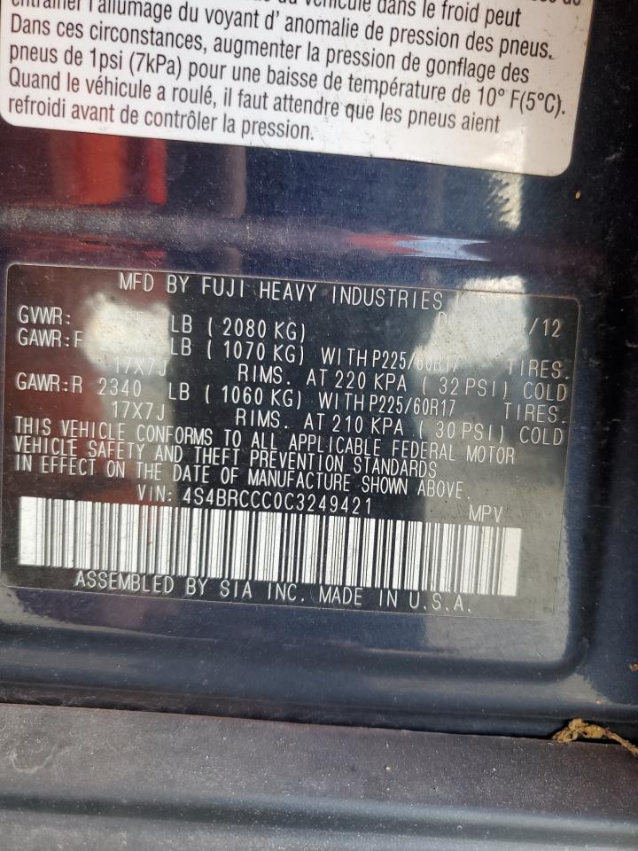 SUBARU OUTBACK 2.5I PREMIUM