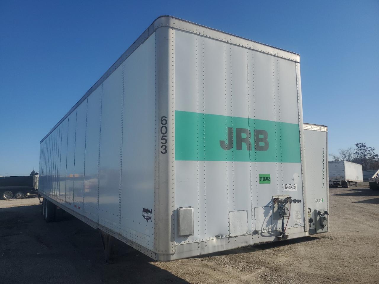 Lot #3290065274 2003 WABASH DRY VAN