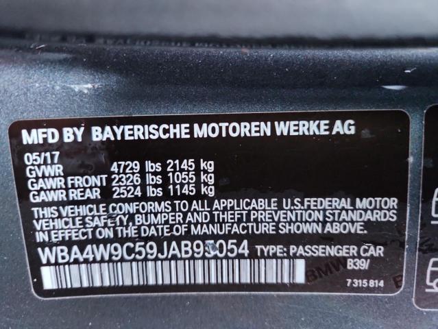 2018 BMW 440XI - WBA4W9C59JAB95054