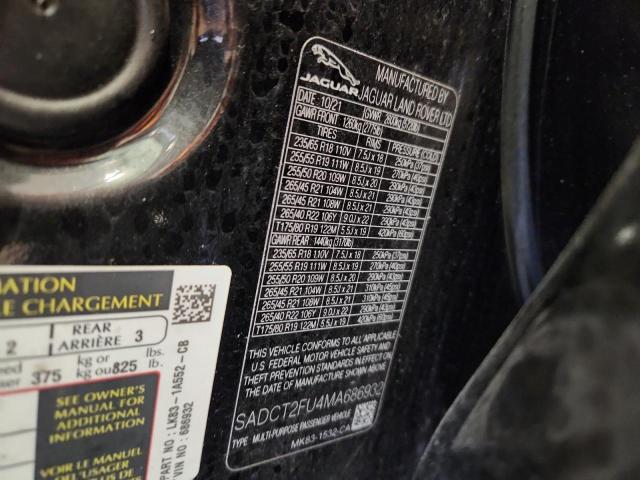 2021 JAGUAR F-PACE R-D #3298158283