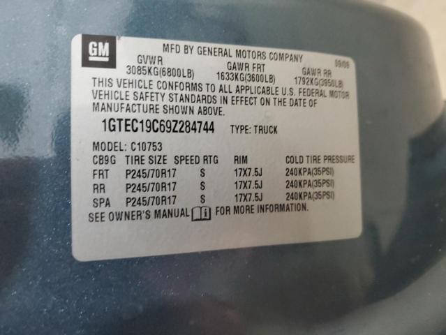 2009 GMC SIERRA C15 #3280727570