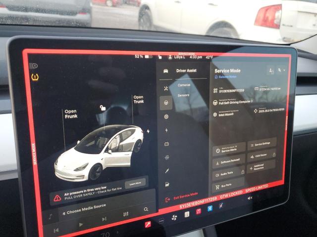 2022 TESLA MODEL 3 #3303572949