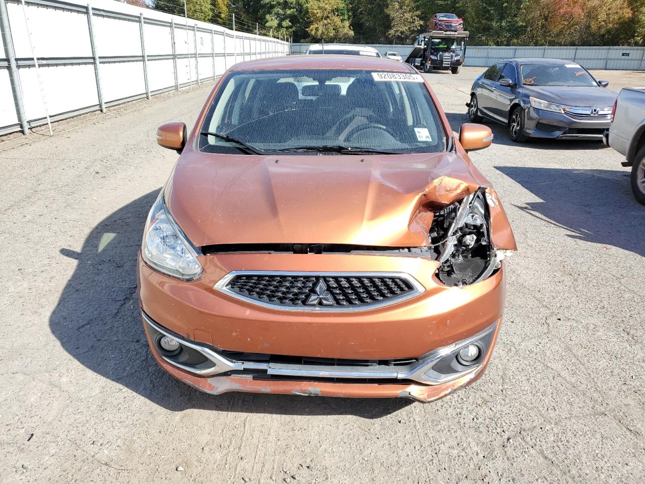 Lot #3311673258 2019 MITSUBISHI MIRAGE SE