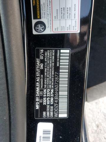 2017 MERCEDES-BENZ E 300 WDDZF4JB6HA072877