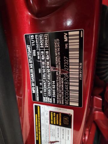 2016 MERCEDES-BENZ GLC 300 4M #3293578958