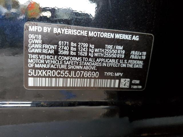 2018 BMW X5 XDRIVE3 #3310397955