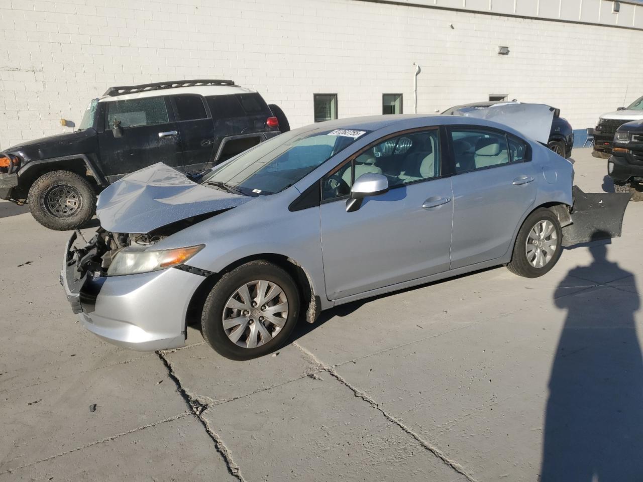 Lot #3285011939 2012 HONDA CIVIC LX