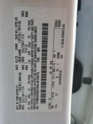 2022 FORD BRONCO BAS #3281385022