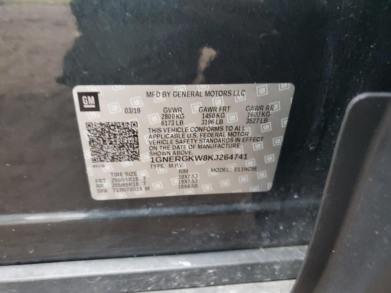 CHEVROLET TRAVERSE LT