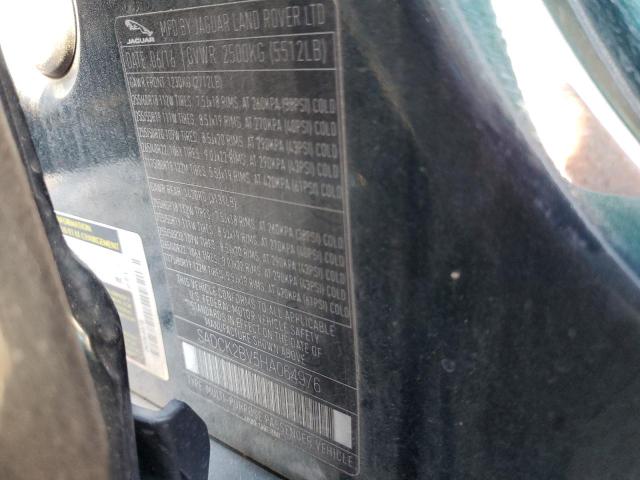 2017 JAGUAR F-PACE PRE - SADCK2BV5HA064976