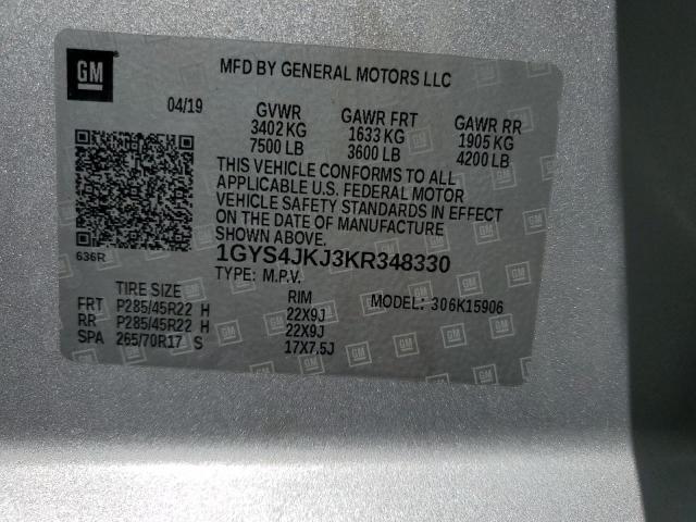 2019 CADILLAC ESCALADE E #3303650927