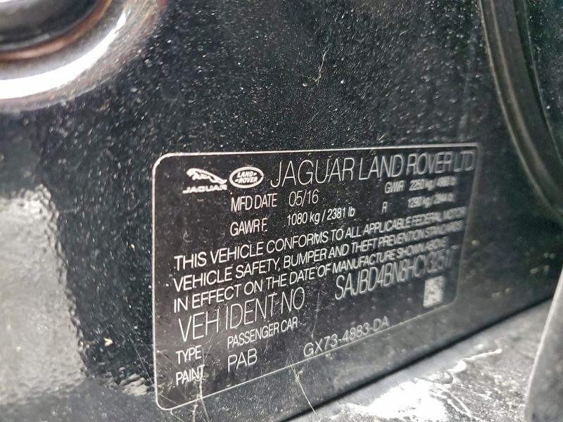 2017 JAGUAR XF PREMIUM #3311549234